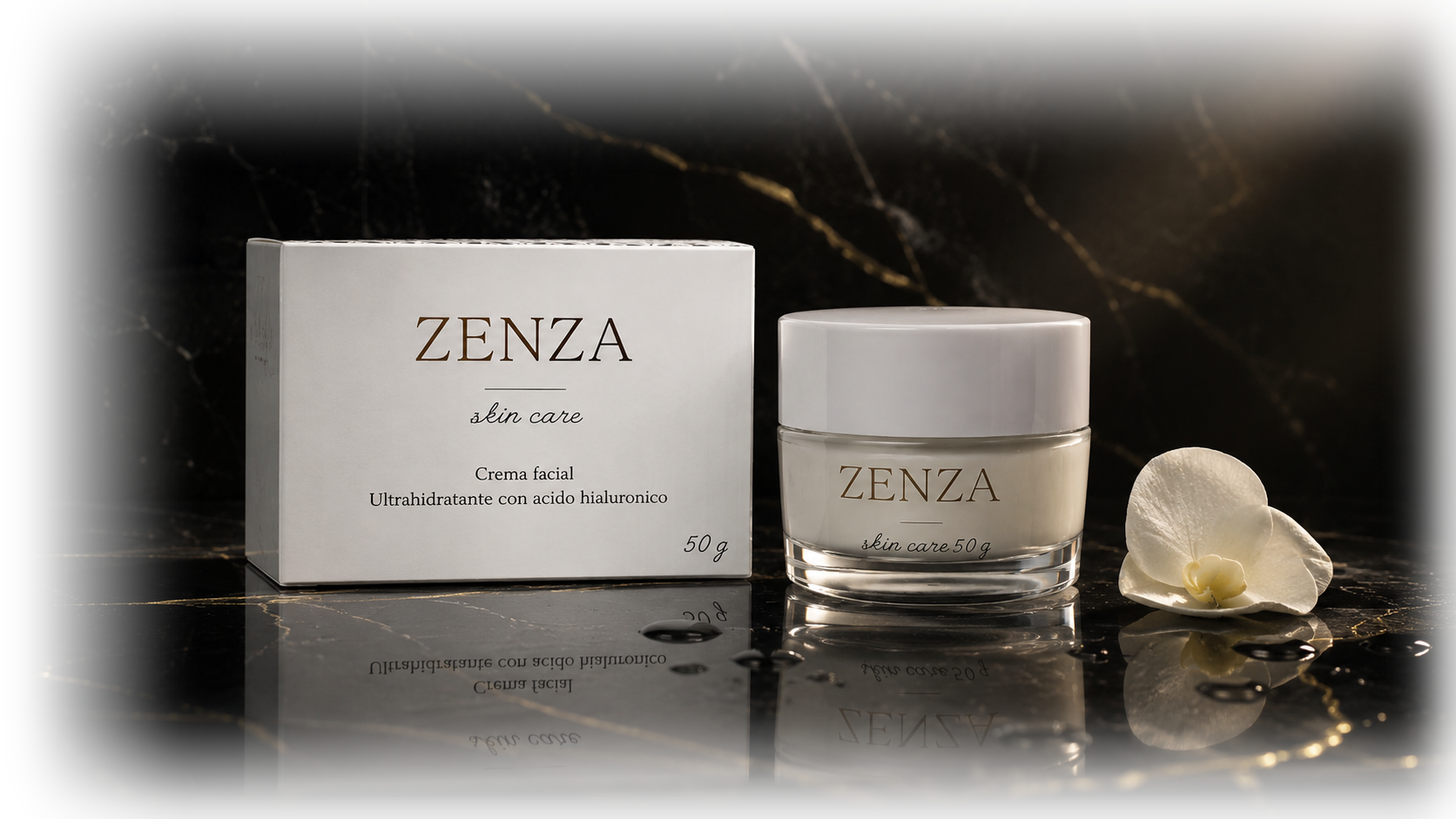 ZENZA Skin Care: crema facial con ácido hialurónico, 50 g